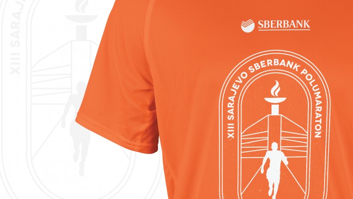 Zvanična majica 13. Sarajevo Sberbank polumaratona