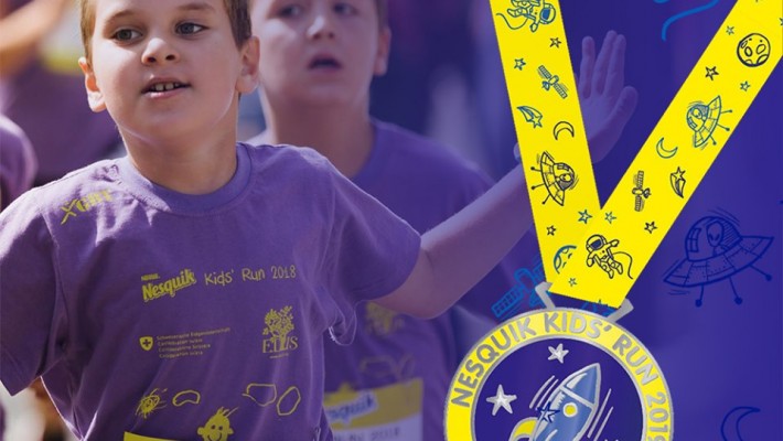 Medalja za Nesquik Kids' Run