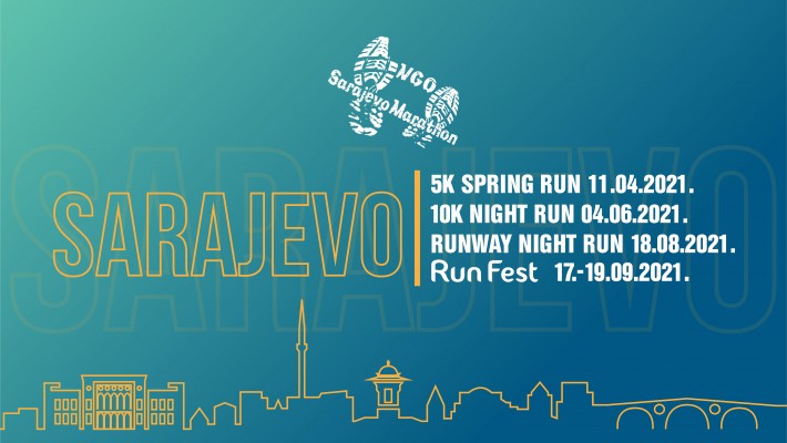 Udruženje Marathon Sarajevo najavljuje 10 utrka u Sarajevu u 2021. godini