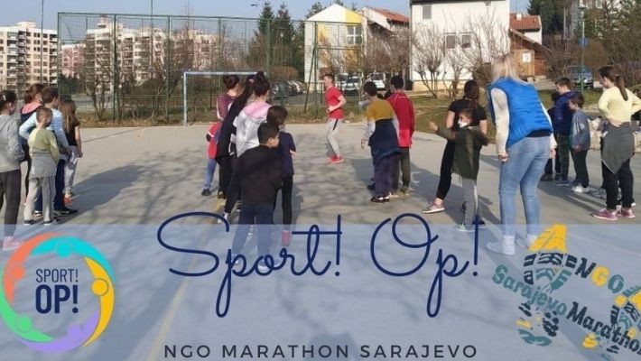 NGO Marathon Sarajevo implements Sport Op project where inclusion elevates all