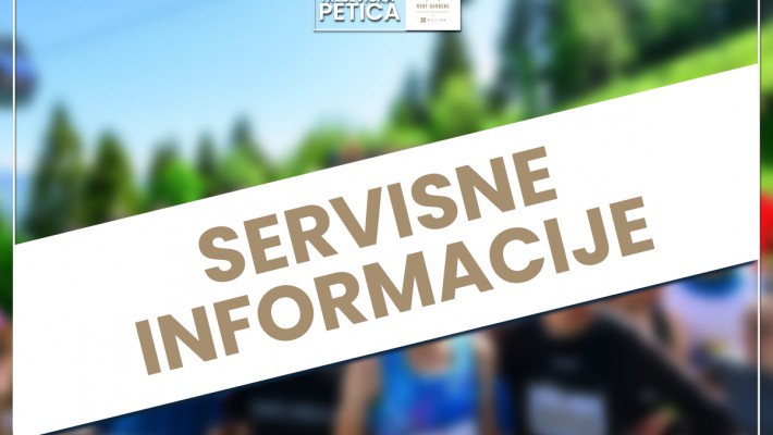 SERVISNE INFORMACIJE - "Trebevićka petica&rdquo; ROOF GARDENS by XYLLION 